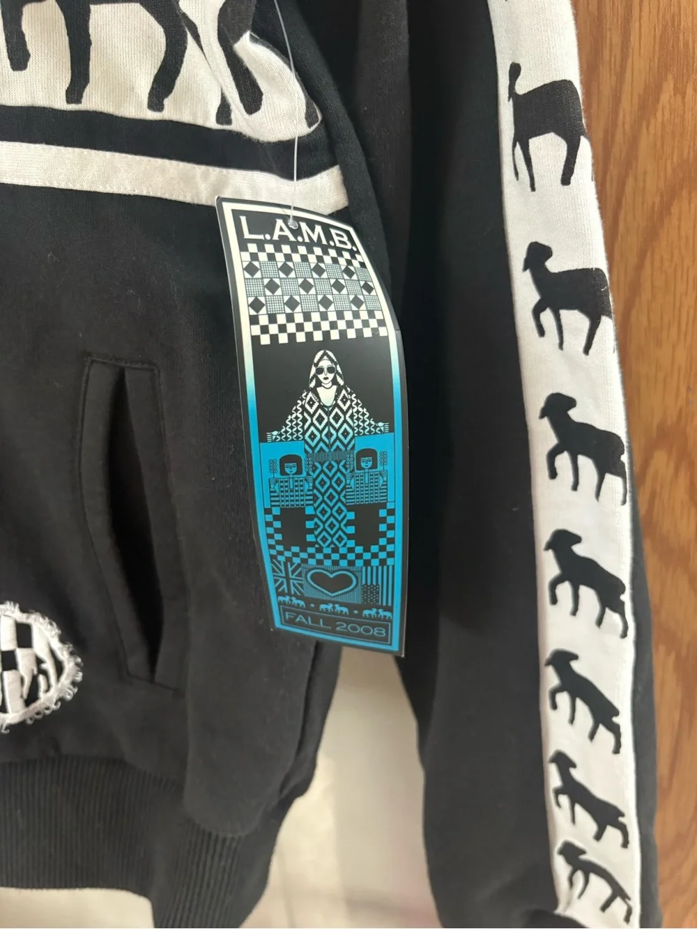 LAMB hoodie/jacket - Picture 2 of 8